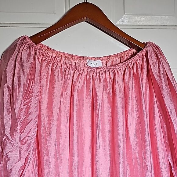 Mable Oaklynn Off the Shoulder Puffy Mini Dress Size Small - Picture 5 of 9